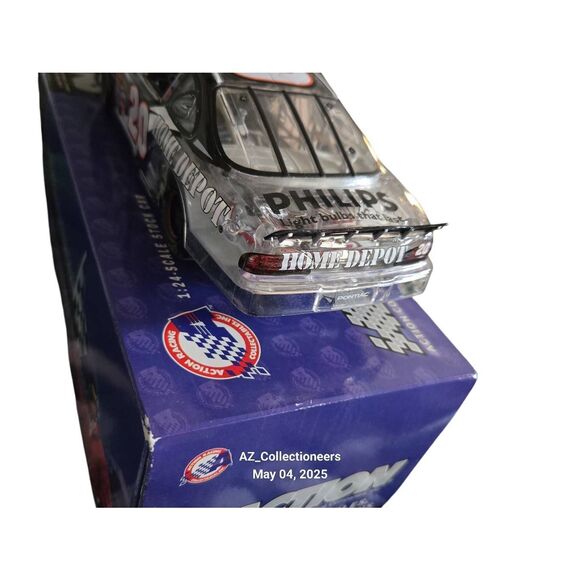 Action Tony stewart #20 Home Depot 2002 grand prix 1 of 4008 PN 102096 clear car - Picture 8 of 11